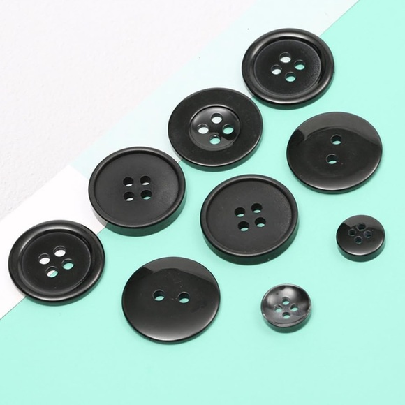 NEW 11 Well Buttons Silicone Mold & Mica Powders Lot RESIN POLYMER CLAY BAKING - Picture 11 of 16